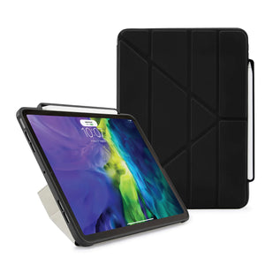 Pipetto iPad Air 11 -2024 / iPad Air 10.9 - 2022/2020 - Origami No3 Pencil Case - Black