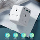 RAVPower RP-PC1037 PD 20W wall charger UK Version with 3 AC plug - white