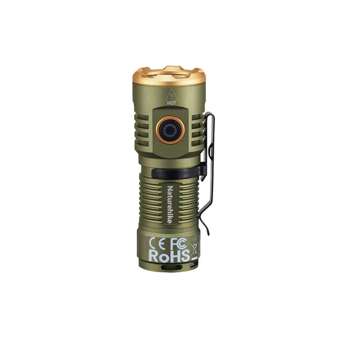 Naturehike Outdoor Glare Flashlight - Green (S)