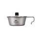Naturehike(Lefeng) Snow Bowl with Cover 520 ML-Titanium