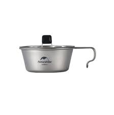 Naturehike(Lefeng) Snow Bowl with Cover 520 ML-Titanium