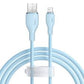 Baseus Pudding Series Fast Charging Cable USB to iP 2.4A 1.2m Starry Blue