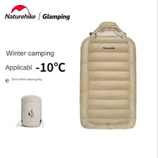 Naturehike Duck down & Cotton Sleeping Bag XS600 - Khaki