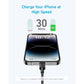 Anker 322 USB-C to Lightning Cable Braided (0.9m/3ft) -Black