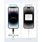 Anker 322 USB-C to Lightning Cable Braided (0.9m/3ft) -Black