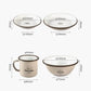 Naturehike -You Yi-Enamel Tableware 160*160*60MM-600ML- Khaki