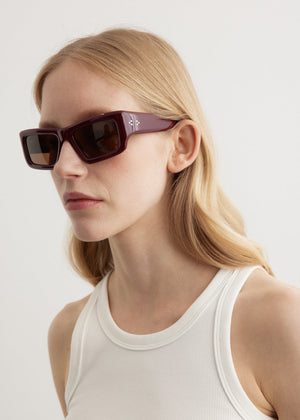 BURGUNDY ACETATE TOBACOO LENS PT-2504 - SABEA