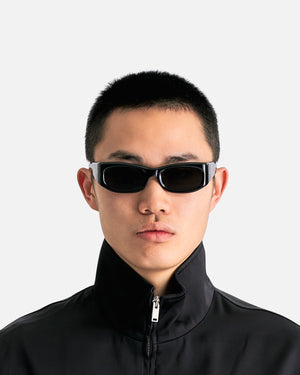 BLACK ACETATE BLACK LENS PT-7001 - SAUDADE
