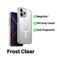 Uniq Hybrid Iphone 15 Pro 6.1 Magclick Charging Lifepro Xtreme (Af) - Dove (Frost Clear)