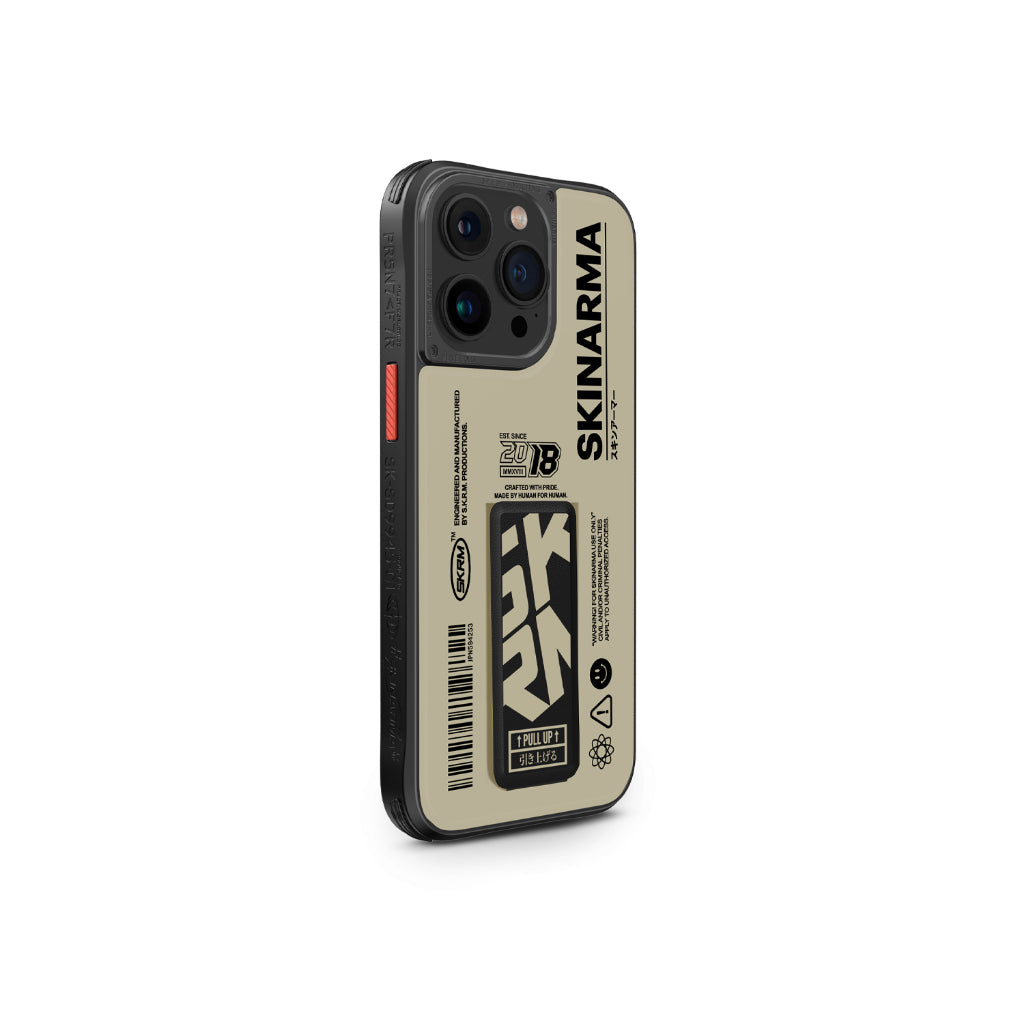 Skinarma Iphone Pro 15 6.7" Spunk Case - Beige