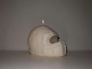 Cent.ldn Football Helmet Candle