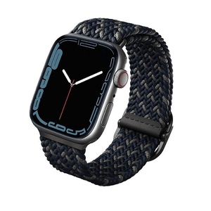 Uniq Aspen Designer Edition Braided Apple Watch Strap 42/44/45mm - Obsidian Blue