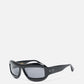 BLACK ACETATE BLACK LENS PT-3101 - ZARIN